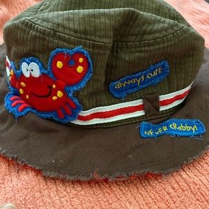 Stephen Joseph toddler crabby bucket hat